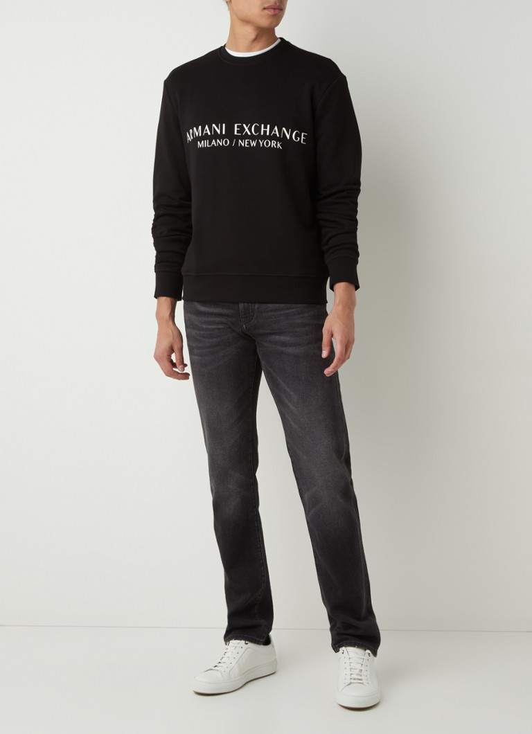 Maglione Armani Exchange con logo stampato