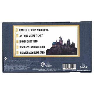 Harry Potter Replik - Hogwarts Train Ticket (Limited Edition)