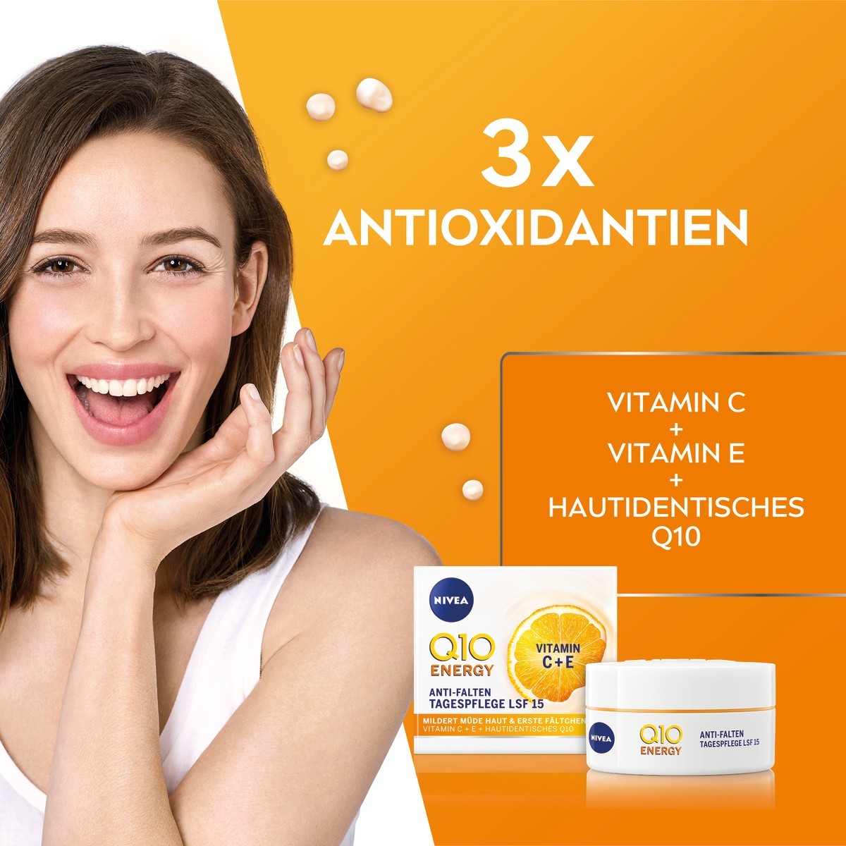 Q10 Plus C Anti-Falten + Energy-Booster Tagespflege LSF 15