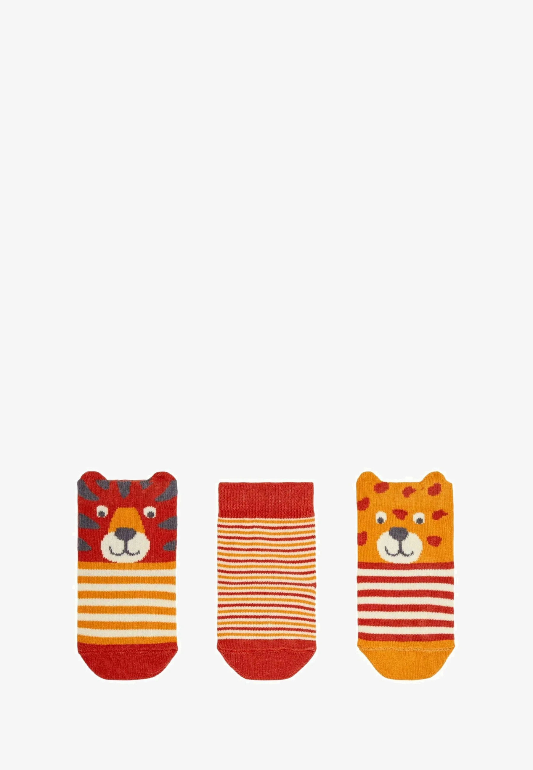 JoJo Maman Bébé 3-PACK SAFARI - REGULAR FIT - Calcetines
