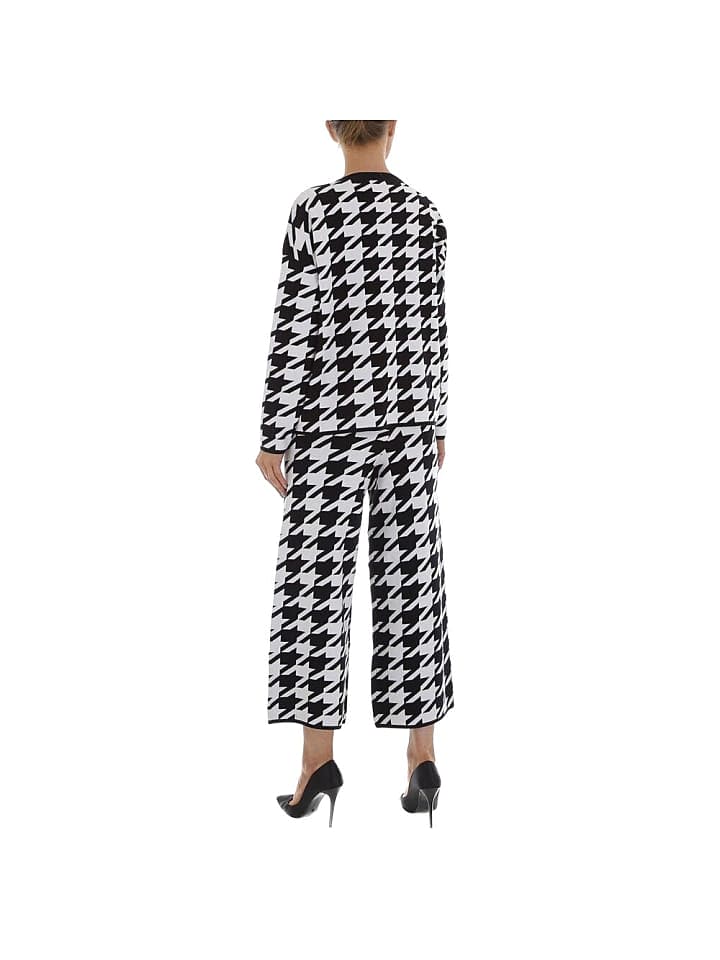 Ital-Design Jumpsuit & Zweiteiler in Weiß und Schwarz günstig kaufen L