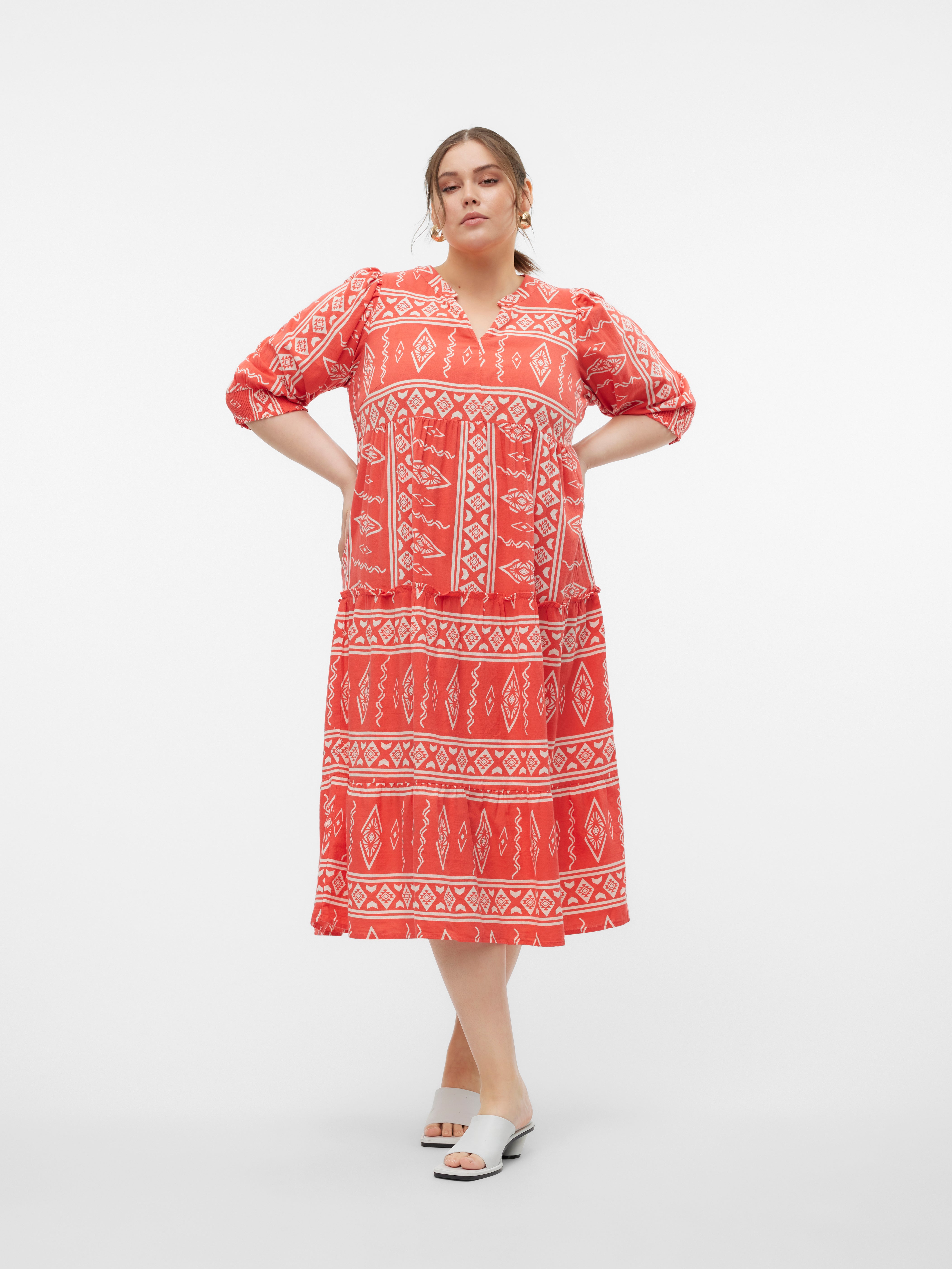 VMDICTHE Langes Kleid