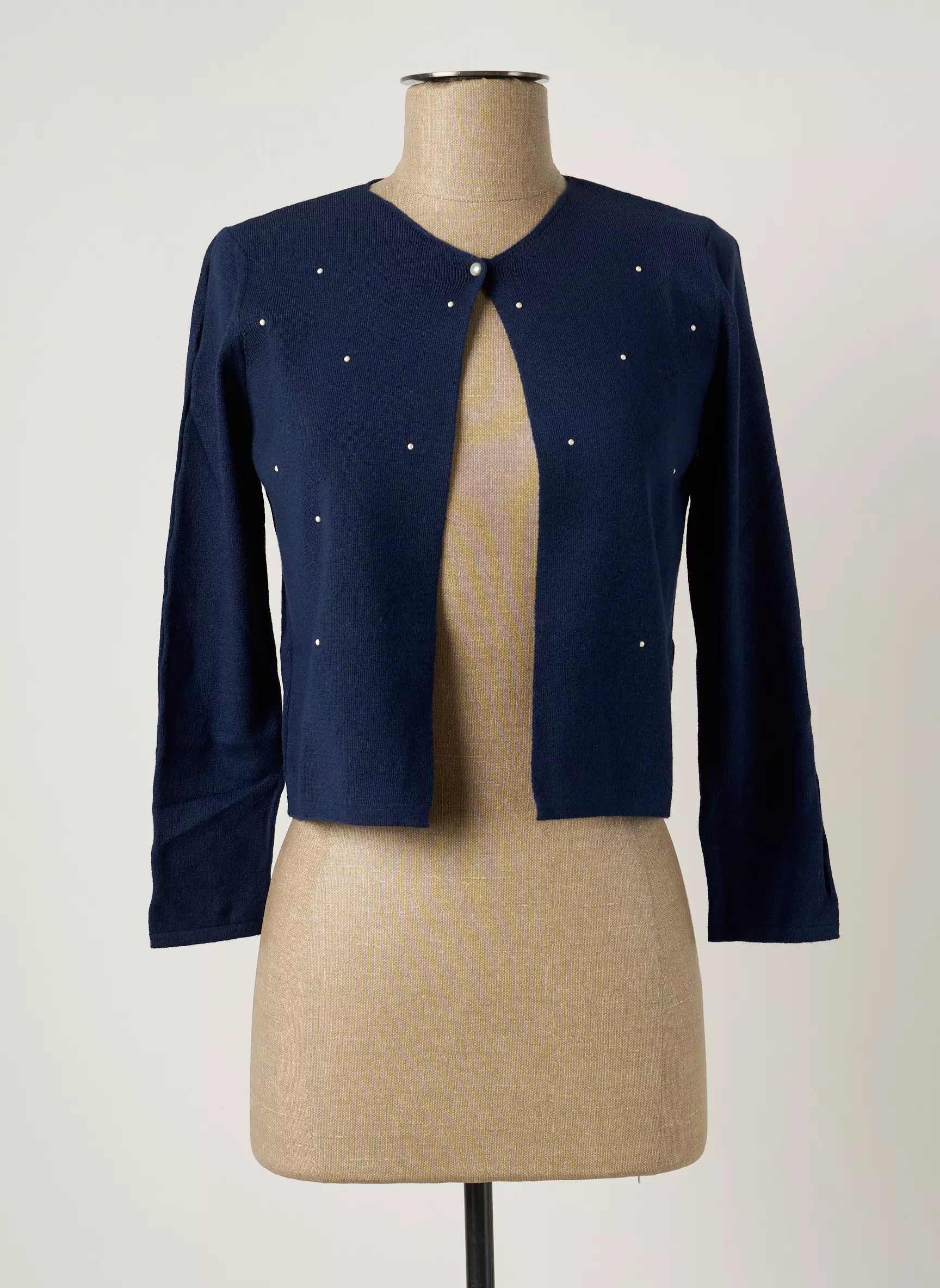 I Odena Cardigans Femme couleur bleu