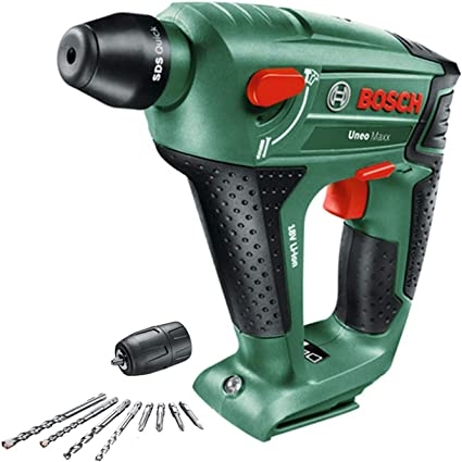 Bosch Green 060395230C Uneo Maxx Bohrhammer 18 Volt (ohne Akku und Ladegerät)