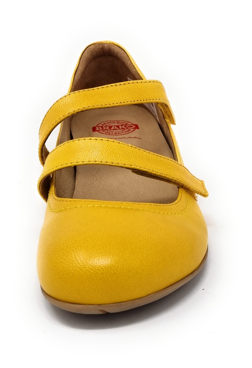 BRAKO Ballerinas gelb
