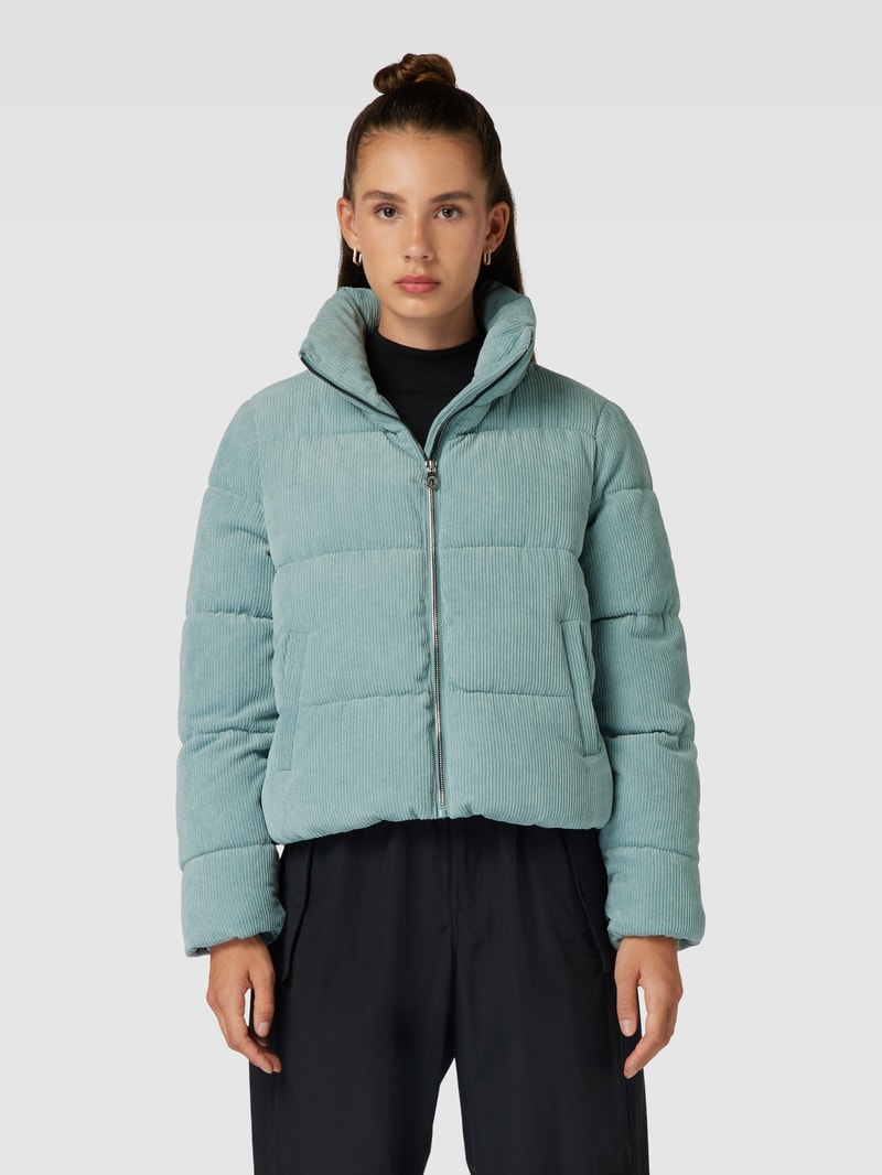 Cordjacke mit Stehkragen Modell 'NEWDOLLY' in schilf