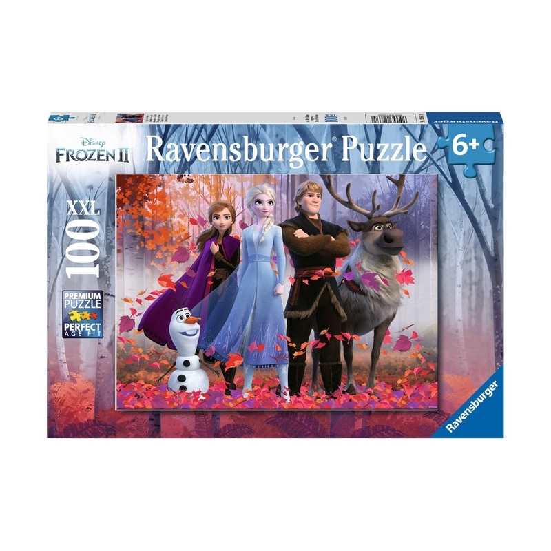 Puzzle La magie de la forêt DS La Reine des Neiges2 100 pièces XXL