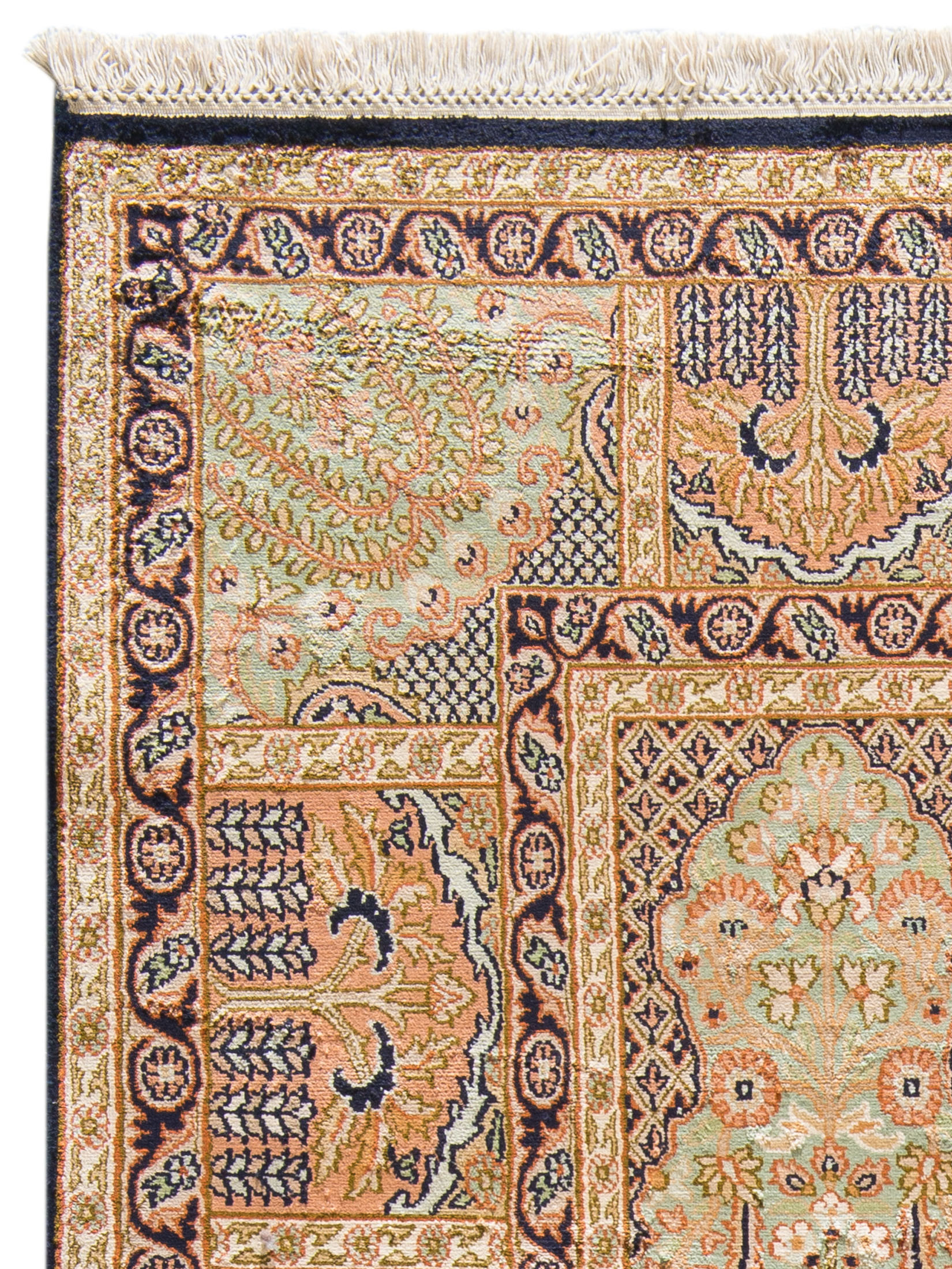 Kaschmir Seide 18/18 ca. 159 x 210 cm, Unikat / Einzelstück
