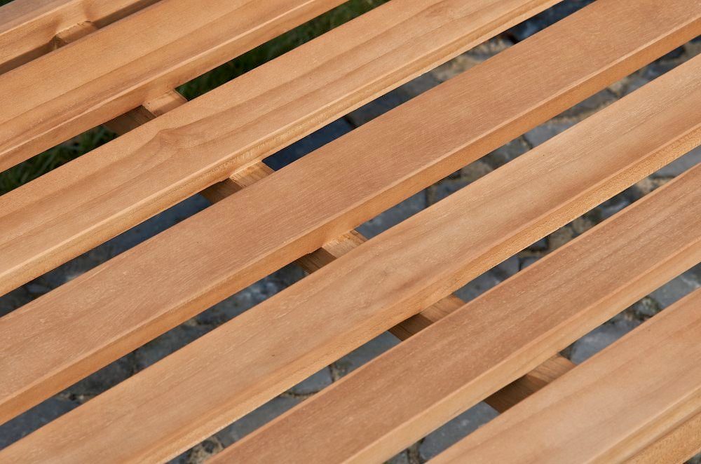 CLP Gartenbank Teakbank Jackson V2, Garten Bank Sitzbank Teak-Holz