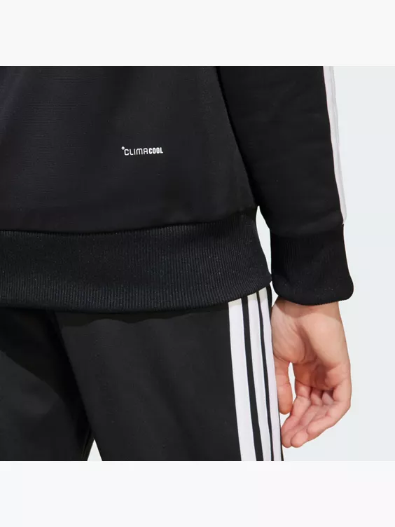 adidas Seasonal Essentials Tiberio 3-Streifen Tricot Kids Trainingsanzug
