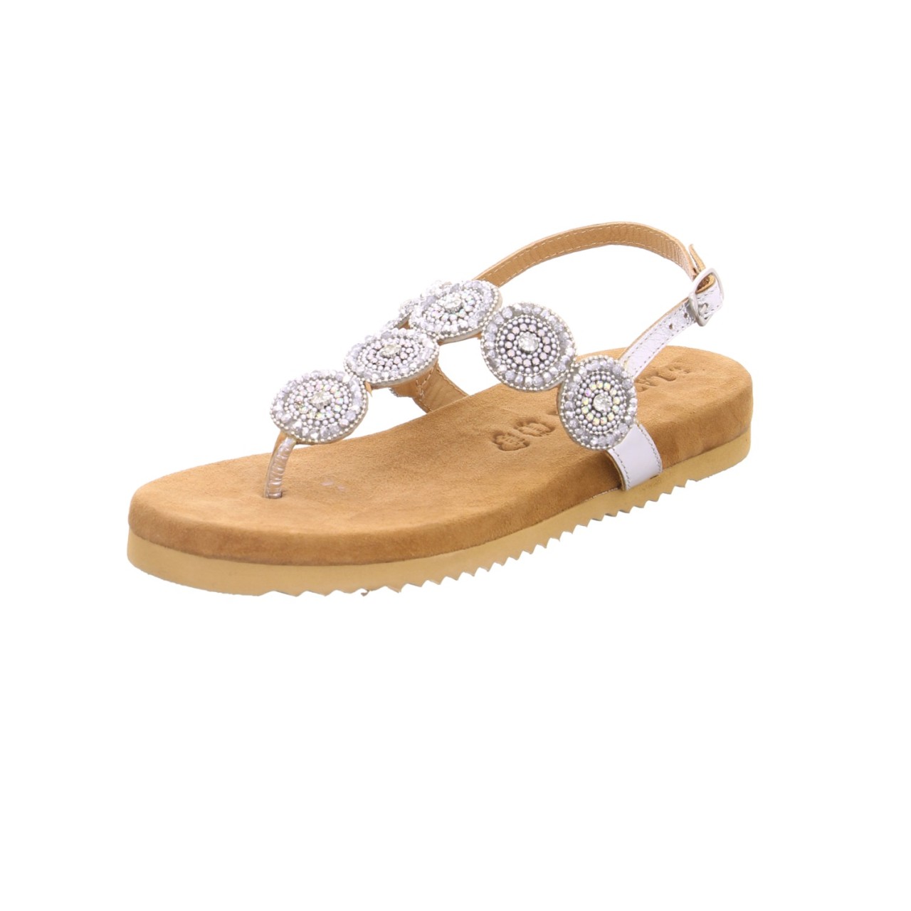 LAZAMANI Klassische Sandalen silber