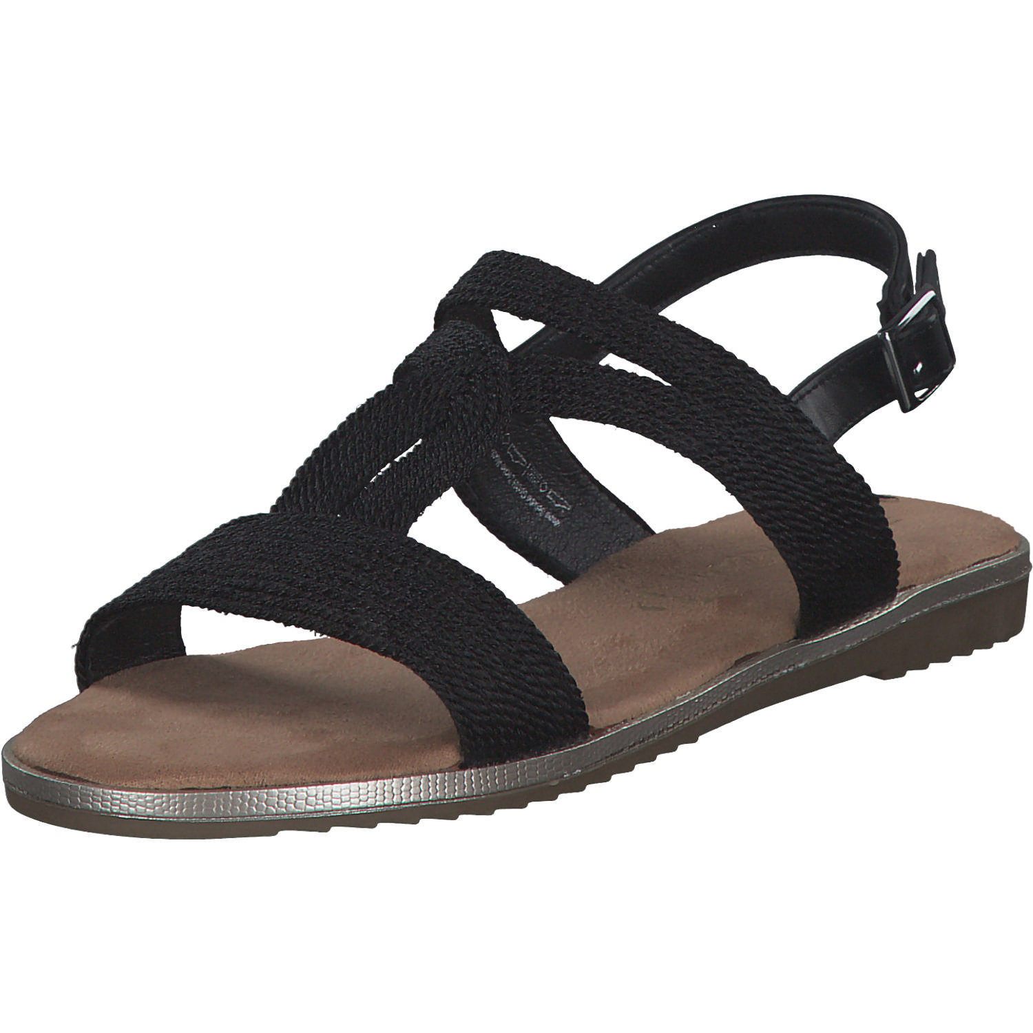 Idana 281536, Klassische Sandalen, Damen, Schwarz