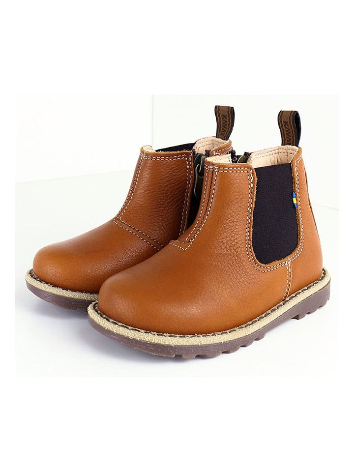 KAVAT Leder-Chelsea-Boots 