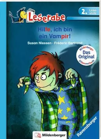 Leserabe mit Mildenberger Silbenmethode: Hilfe, ich bin ein Vampir!