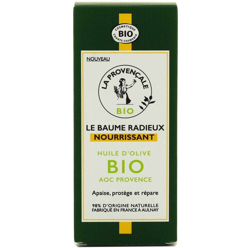 La provençale Le Baume Radieux Nourrissant à l'Huile d'Olive Bio