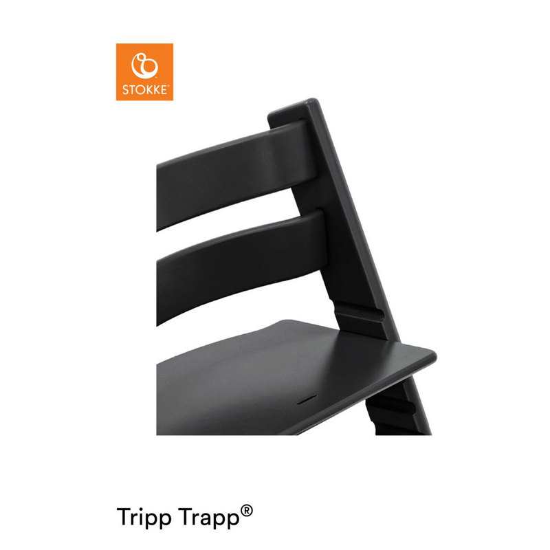 Chaise haute Tripp Trapp noire Stokke