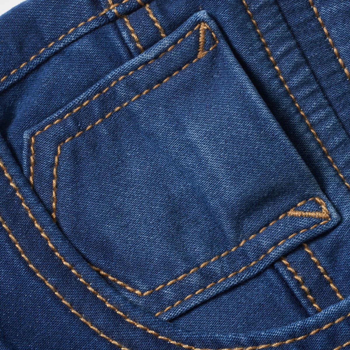 Jeans mit Gummibund & Kordel, blau, Gr. 116, 1 St