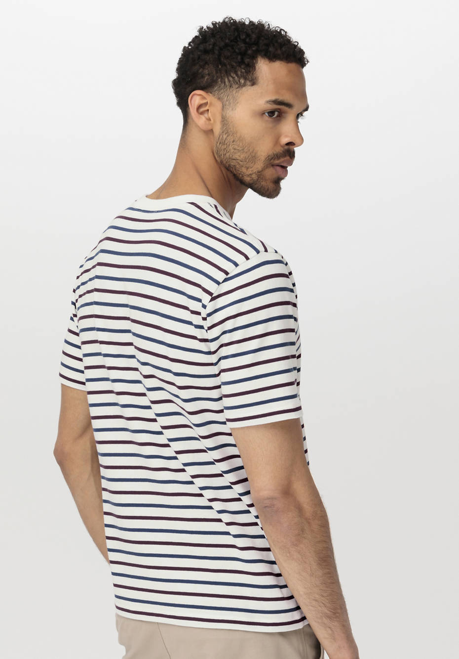 Streifenshirt Relaxed aus reiner Bio-Baumwolle