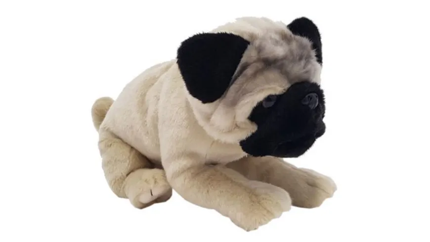 Heunec - Misanimo - Mops sitzend/liegend, 30 cm