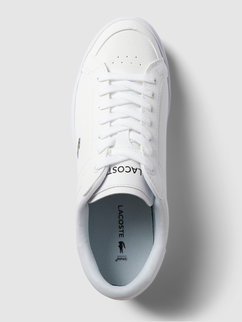 Sneaker mit Label-Details Modell 'POWERCOURT' in weiß