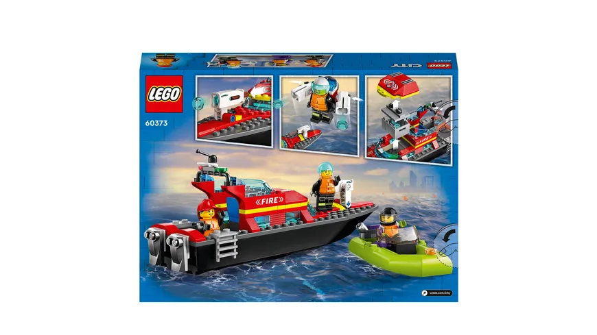 LEGO City 60373 Feuerwehrboot