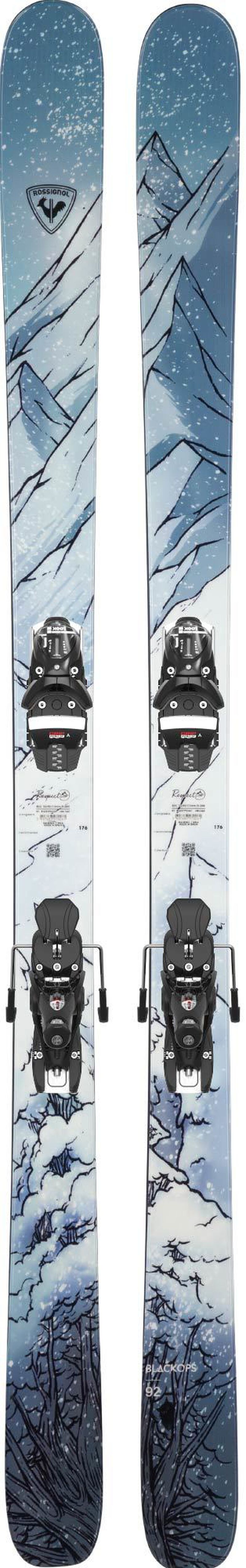 HERREN FREERIDE SKIER BLACKOPS 92 OPEN