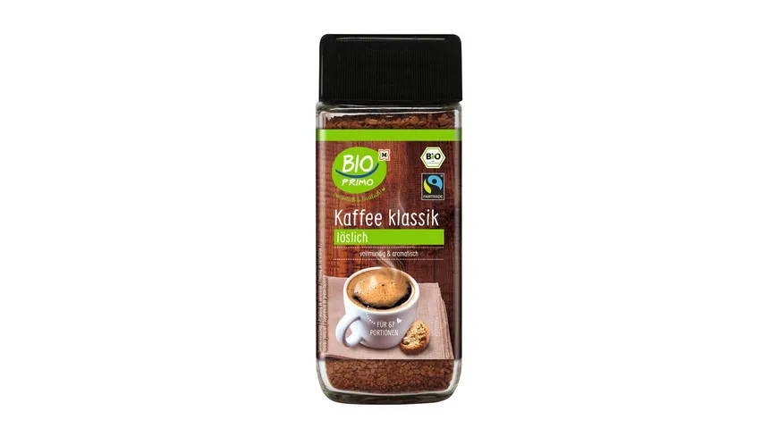BIO PRIMO Bio Kaffee klassik löslich 100 g