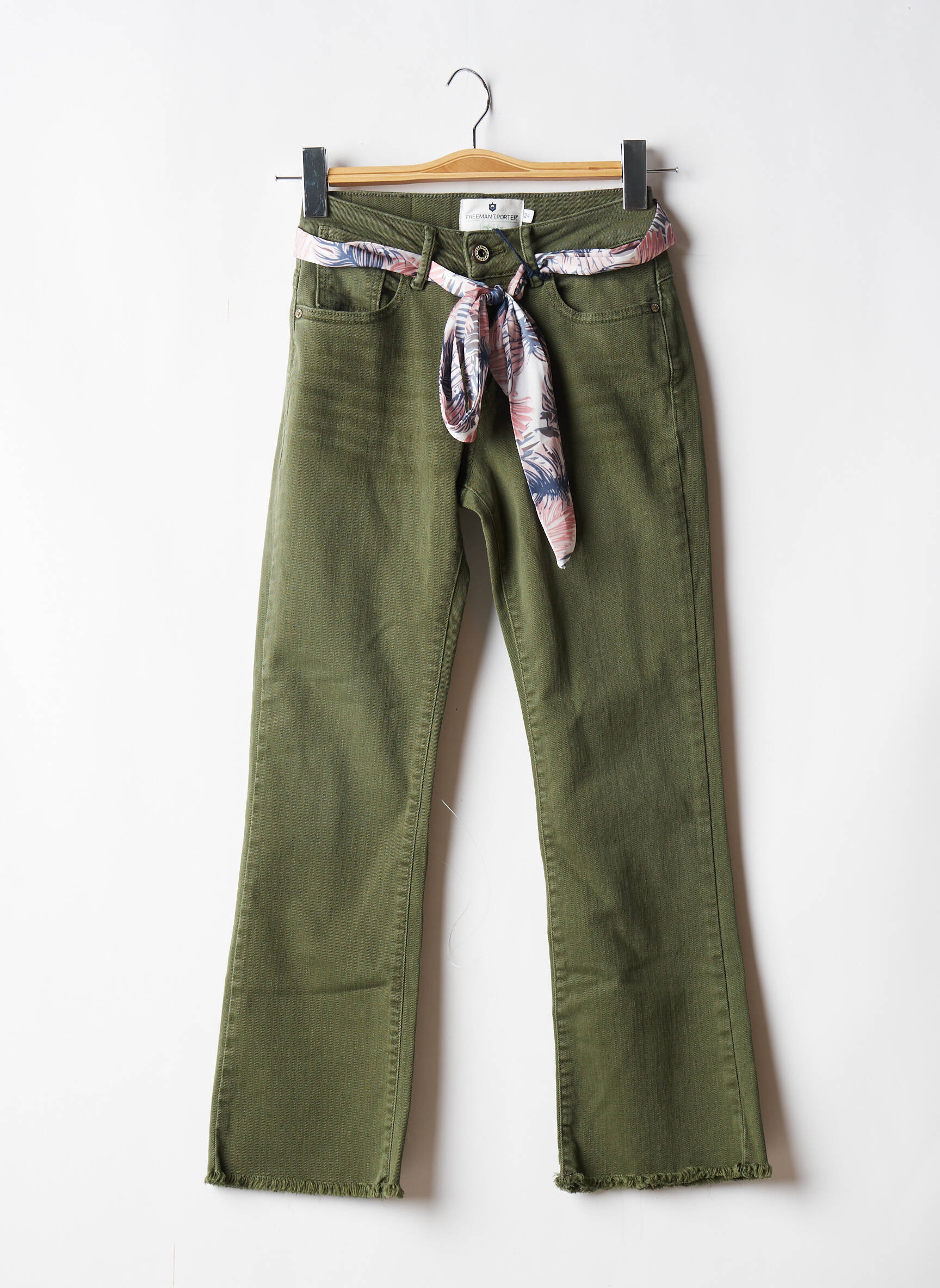 Freeman T Porter Jeans Bootcut Femme couleur vert