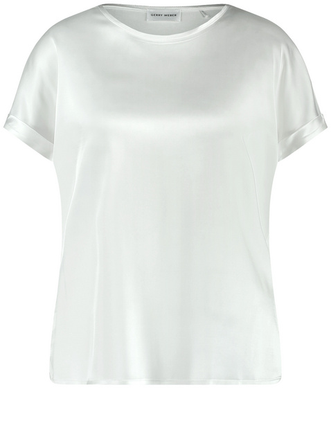 Kurzarmshirt mit Material-Patch