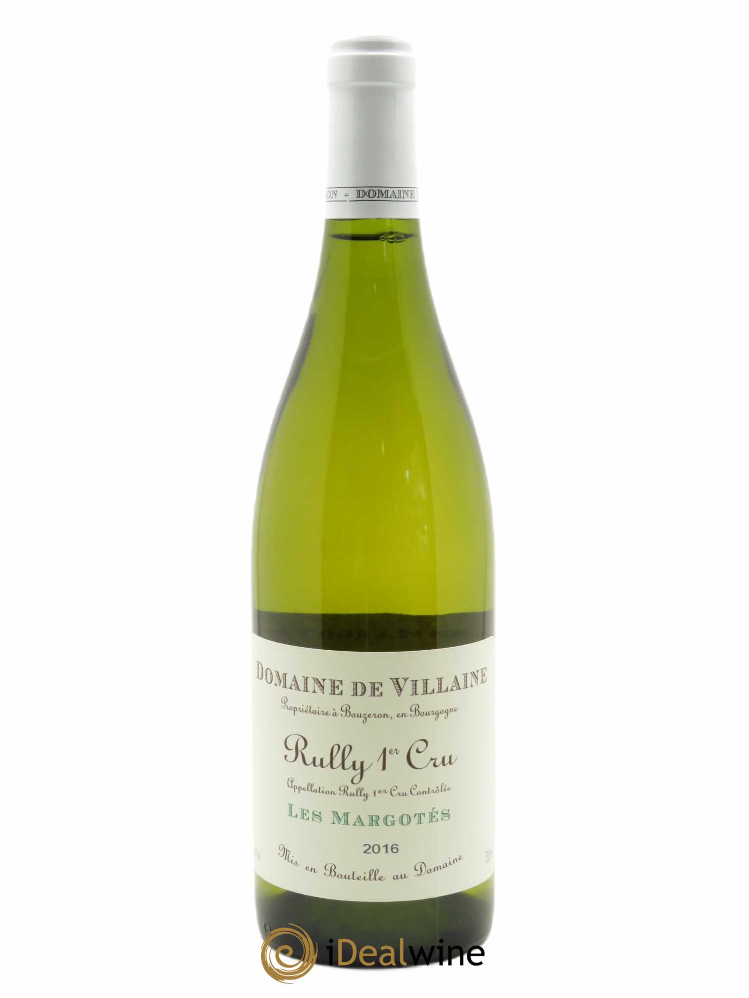 Rully 1er Cru Les Margotés Domaine de Villaine  2016 - Lot de 1 Bouteille