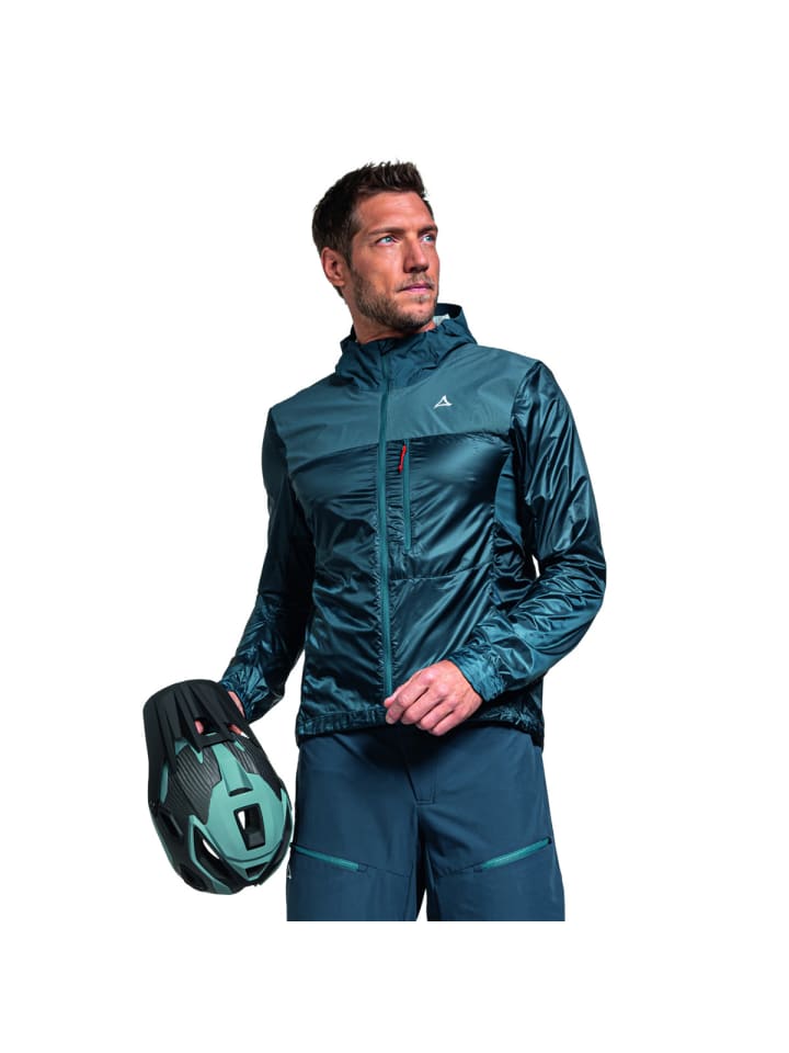 Schöffel Hybrid Jacke Flow Trail in dunkelblau günstig kaufen