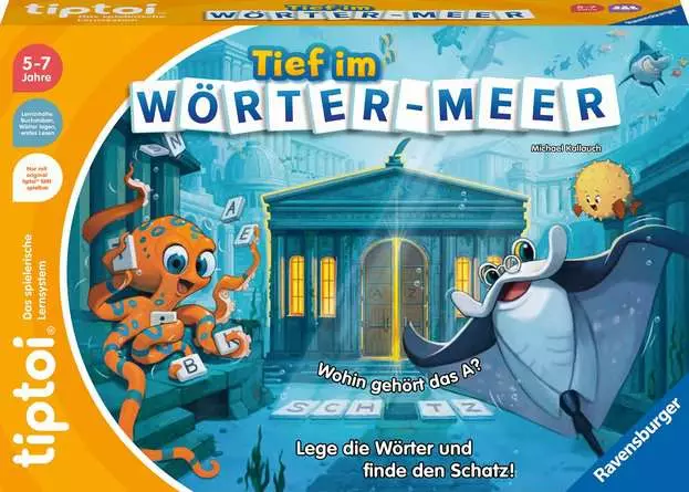 tiptoi® Tief im Wörter-Meer - Lernspiel ab 5 Jahren