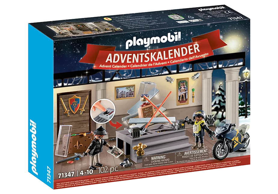 Adventskalender Polizei Museumsdiebstahl