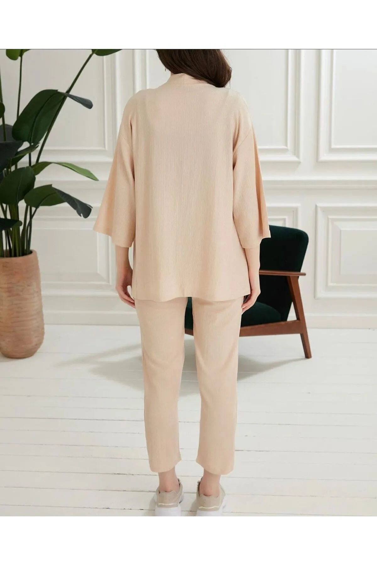 ZF BUTİK  Zweiteiler - Beige - Regular Fit