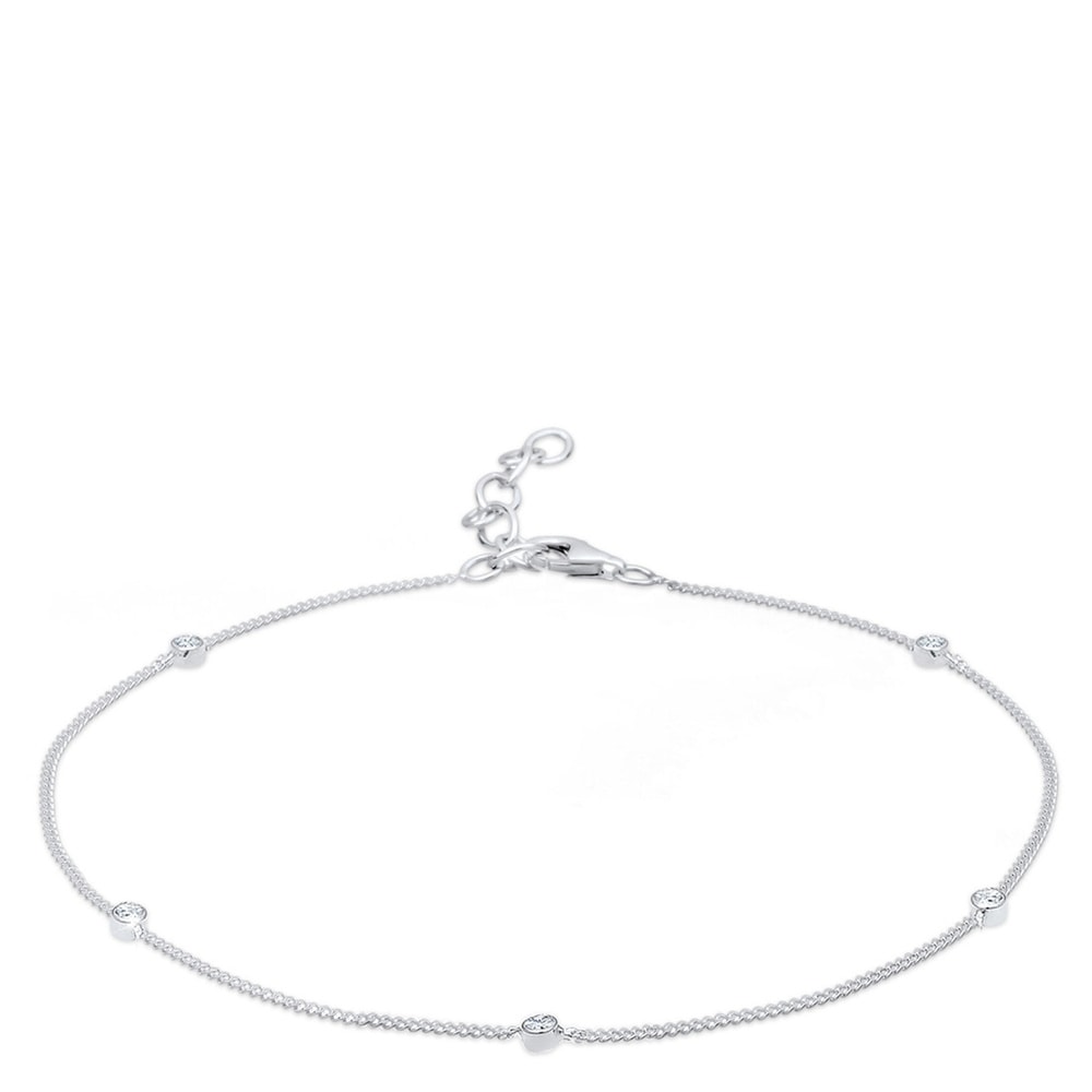 Elli Elli Bracelet de Cheville Dames Cristaux argent (925/1000) Bijoux