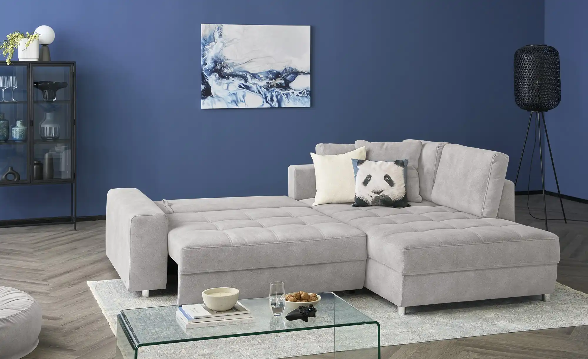 bobb Ecksofa mit pflegeleichtem Bezugsstoff  Arissa de Luxe