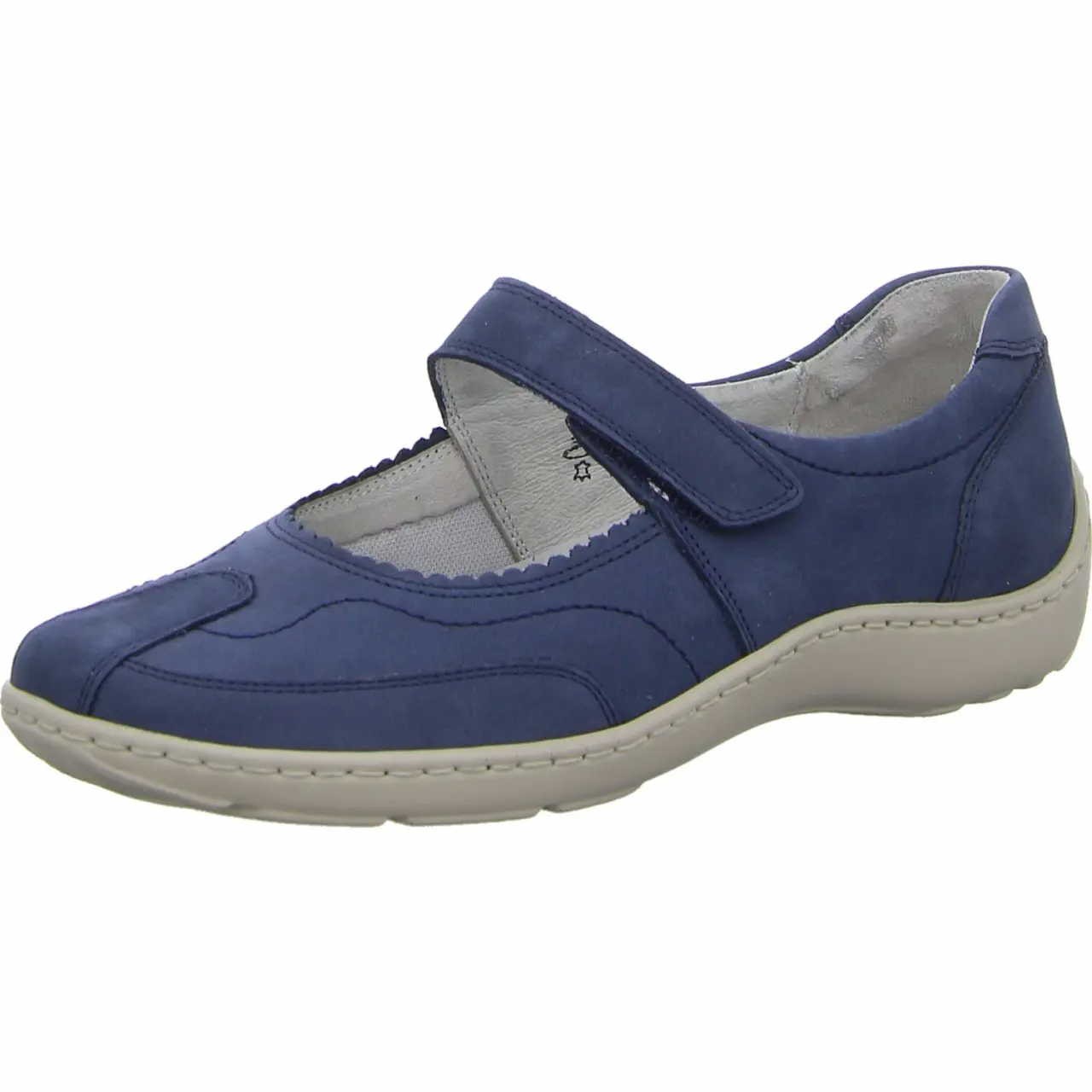 WALDLÄUFER Ballerinas blau