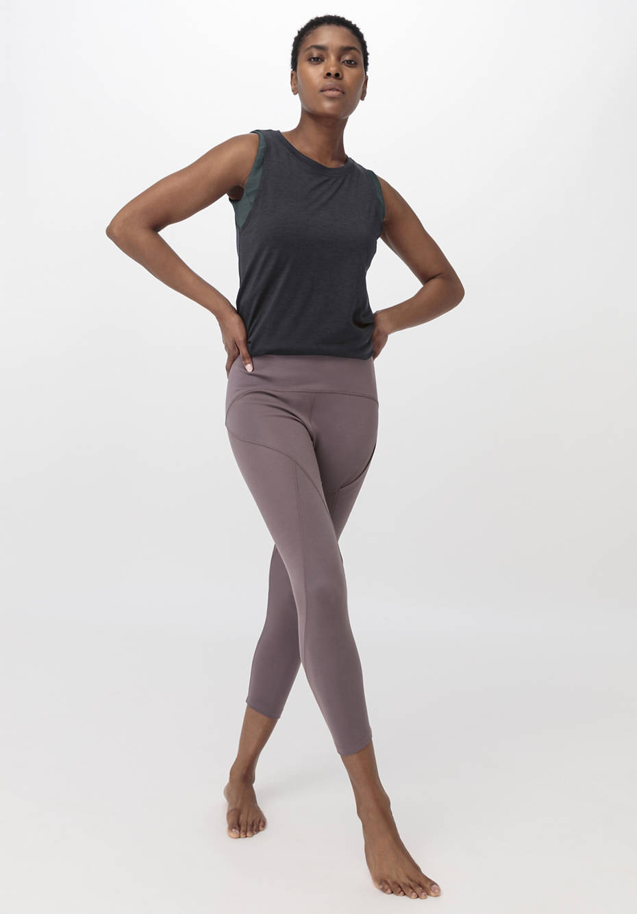 Tanktop ACTIVE FUNCTIONAL aus Bio-Merinowolle mit Seide