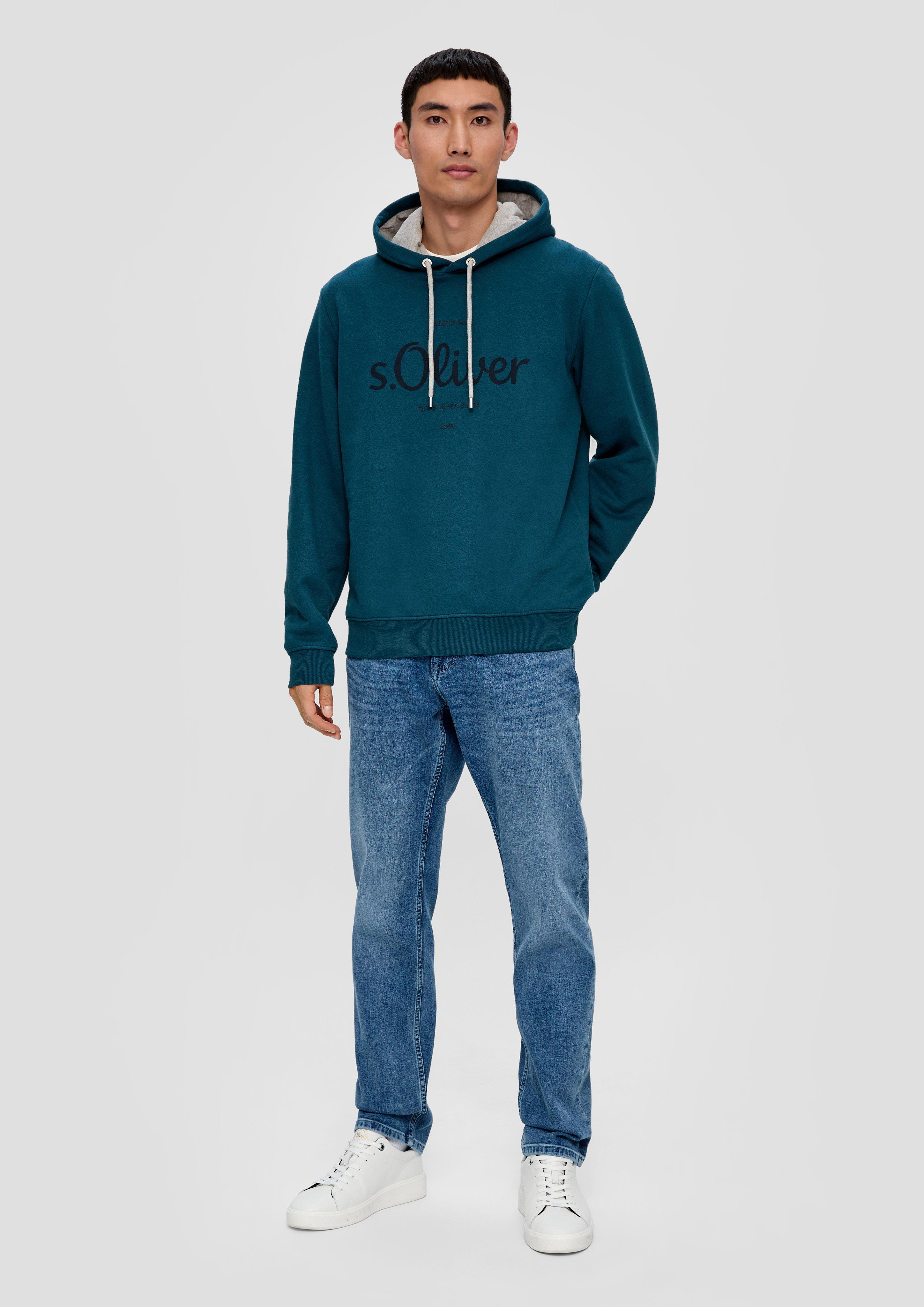 Hoodie mit Frontprint  2132732-69D1