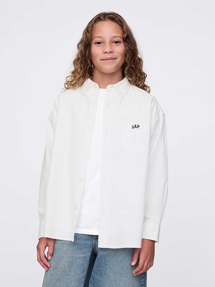 GAP Hemd in Weiß günstig kaufen