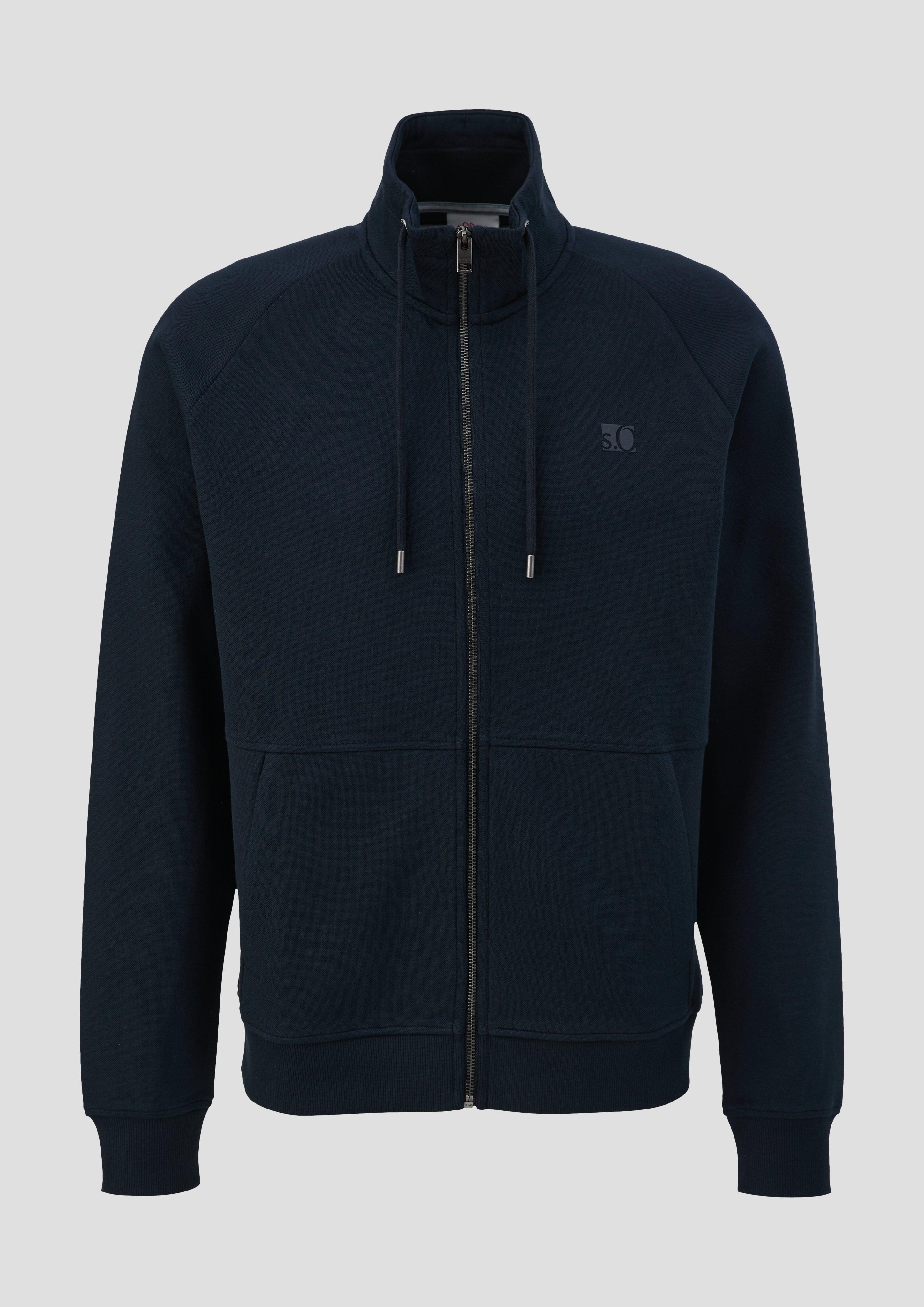 Sweatjacke mit Stehkragen  2143946-5978