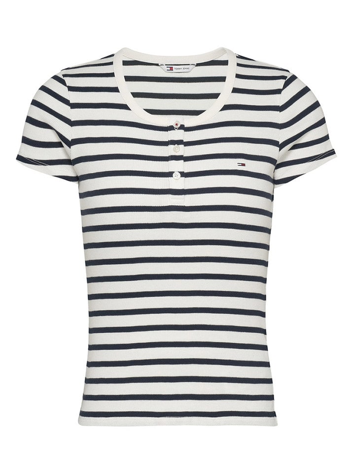 TOMMY JEANS Shirt in Weiß günstig kaufen