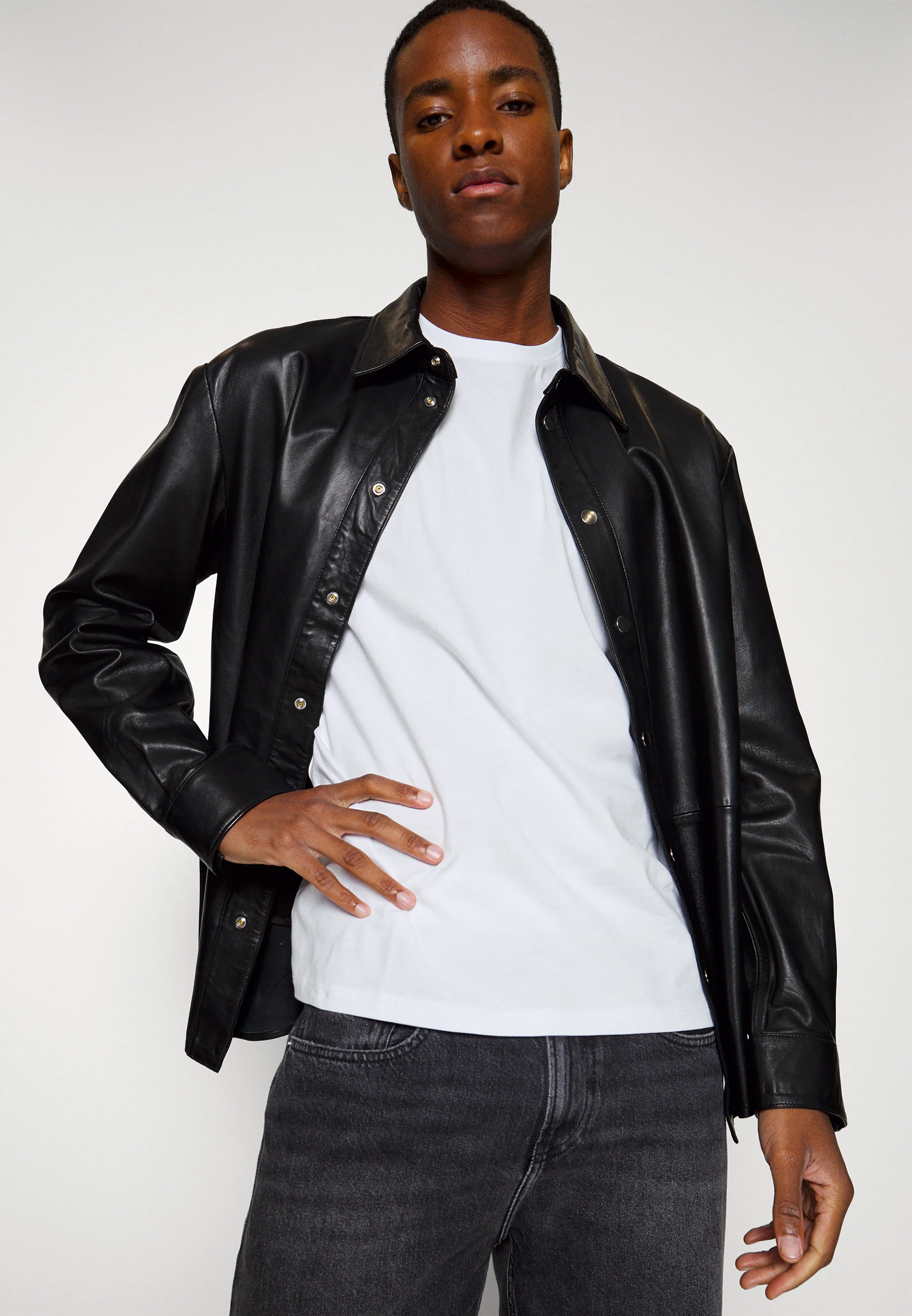 Selected Homme SLHASPEN SS O NECKW NOOS - Camiseta básica