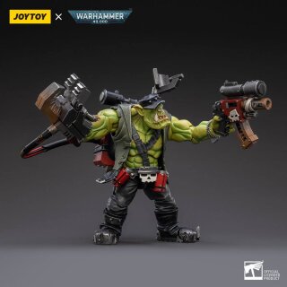 Warhammer 40k Actionfigur 1/18 Ork Kommandos Nob Nazbog 13 cm