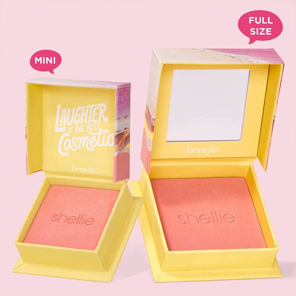 Benefit Teint Shellie Rouge in softem Rosa mit Perlmuttschimmer