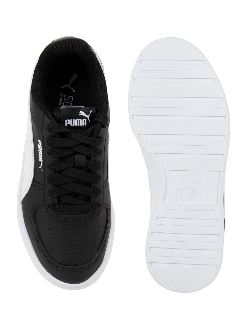 Sneaker mit Label-Details Modell 'CAVEN' in schwarz