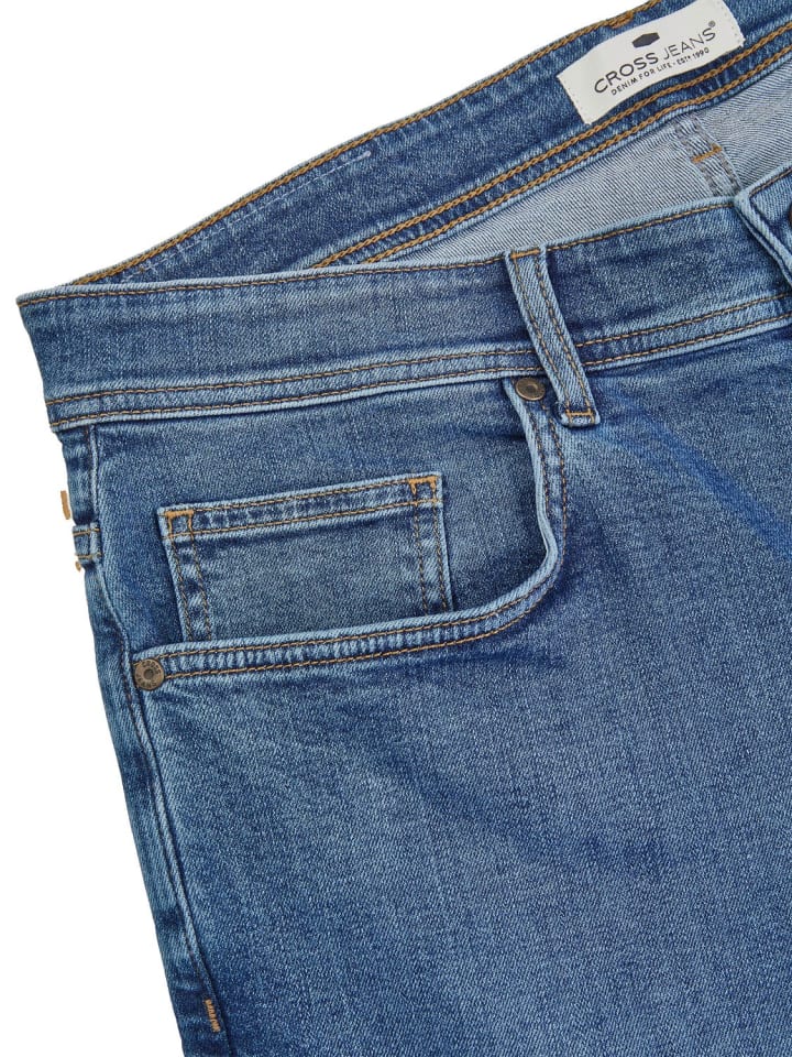 Cross Jeans Jeans ANTONIO comfort/relaxed in Blau günstig kaufen