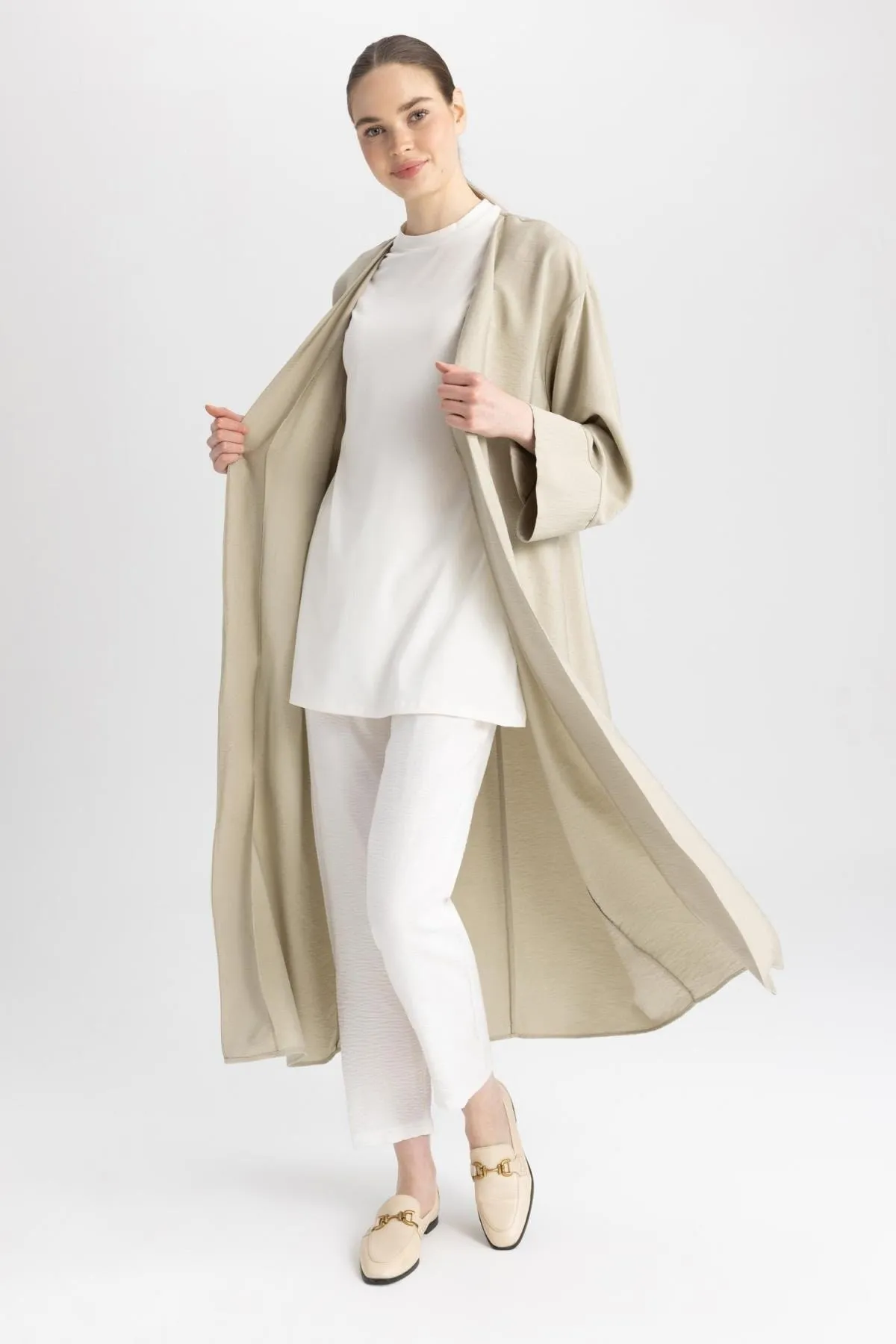 DeFacto  Relax Fit Langarm-Kimono A5570ax23sm