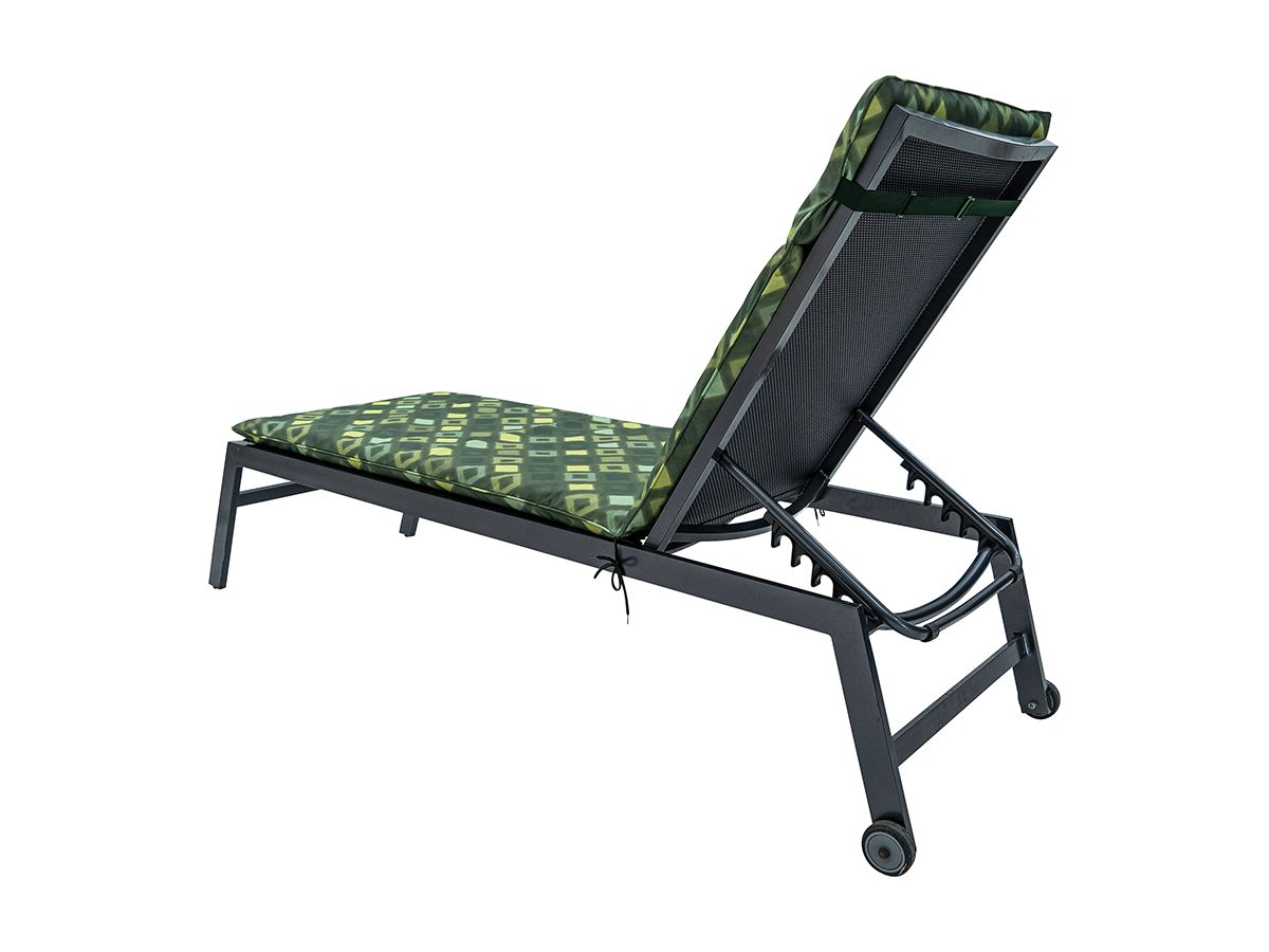 Madison Grids Green 190x60 Liegekissen