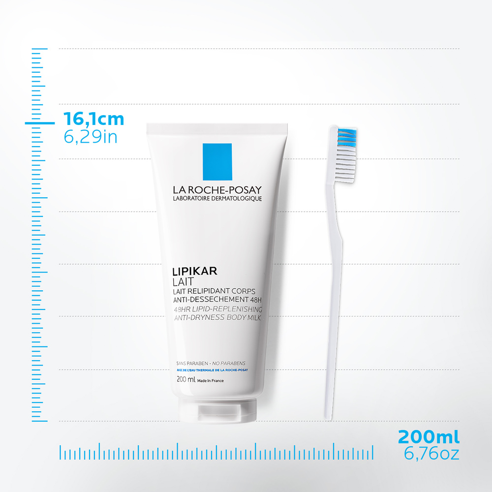 La Roche-Posay Lipikar Lait relipidant corps anti-dessèchement 48h 200ml Lait relipidant corps anti-dessèchementPeaux Sèches et Sensibles